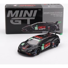 MSP MGT01129-L Mını Gt 1/64 Lamborghini Uracan Gt3 Evo2 Imsa Daytona 24 Saat 2024 #45 No. 45 Dex Görüntüleme (Sol Sap) Bitmiş Ürün