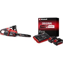MSP Gp-Lc 36/40 Li Bl - Solo, Akülü Ağaç Kesme + Einhell 18V 2 x 4,0 Ah Pxc Twincharger Kit, Akü & Şarj Cihazı