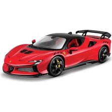 MSP - Ferrari SF90 Xx Stradale, Araba Diecast 1:24, Detay Supercar Replica Kapı ve Kutulu, Ferrari Lisansı, Yaş 3+ Yaş