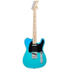MSP Sem2 Elektro Gitar (Blue Glow)