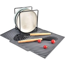 MSP 33X43,5 cm Silikon Bulaşık Kurutma Matı Bulaşıklık CIN961