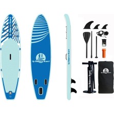 MSP Balance Board Şişme Sup Board/stand Up Paddle Board 310X76X15 cm Mavi 315