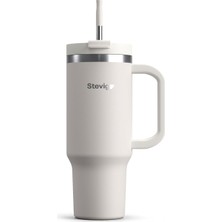 MSP Moods Tuck-In Tumbler Sızdırmaz Çelik Termos 900 ml White Sand ST-242