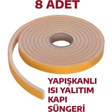 MSP Adet Yapışkanlı Kapı Bandı Isı Yalıtım Süngeri(2,5 Mtx8)