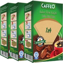 MSP 1x4 Kahve Filtresi Kağıdı Paket Içi 80 Filtre (3 PAKET-240 Adet)