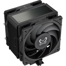 MSP Kotetsu 4 Dual Fan Black Edition Cpu Hava Soğutucu, Intel LGA1700, LGA1151, Amd Am5, Am4 Desteği, 120MM, Tek Kule (Kotetsu 4 Dual Fan Black Edition)