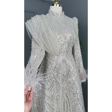 Perfect Mega Store New Elegans Tamamı Taşlı Abiye ELBISE-2456