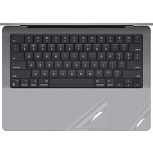 MSP Apple 14 Macbook Air M1 A2442 Space Gray Trackpad Koruyucu Sticker Etiket
