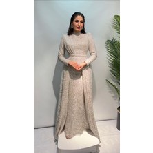 Perfect Mega Store Feriha Sarıoğlu Özel Tasarım Abiye Elbise-Lamia