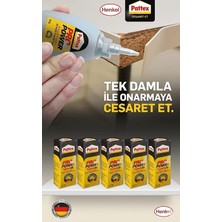 MSP Pro Power Süper Yapıştırıcı, 15 Gr, 5 Adet, Hızlı Tutuş, Çok Yüzeyli, Porselen, Seramik, Plastik, Ahşap, Metal Için