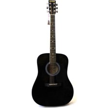 MSP F650N-BK Siyah Akustik Gitar
