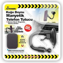 MSP Kuğu Boynu Manyetik Telefon Tutucu | Ayarlanabilir ve Evrensel Montaj | Araç Içi Güvenli Sabitleme
