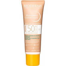 MSP Photoderm Cover Touch SPF50+ Light Karma Yağlı Ciltler Kapatıcı Etkili Renkli Güneş Kremi 40 ml