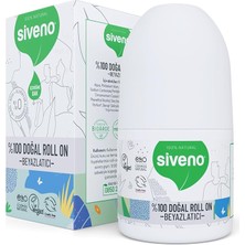 MSP %100 Doğal Roll On Beyazlatıcı Etkili Deodorant Ter Kokusu Önleyici Bitkisel Lekesiz Vegan 50 ml