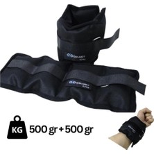 MSP Bilek Ağırlığı 500 gr Siyah Çift (2 Adet)