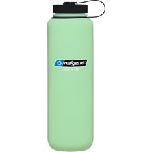 MSP Sustain Tritan Su Şişesi, Bpa Içermeyen Malzeme,%50 Plastik Atıklardan Üretilmiştir (Iscc Sertifikalı Kütle Dengesi), 1,4 L, Geniş Ağız, Yeşil Yanar