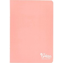 MSP Colors A5 60 Yaprak Kareli Defter, Pembe