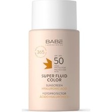 aklow akyoleticaret Super Fluid Color Renkli Yüz Güneş Kremi Spf 50+ 50 ml