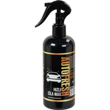 MSP Hızlı Cila Oto Koruyucu Wax (Sünger Hediyeli) 410 ml