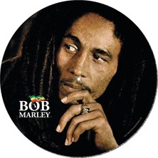 MSP International Bob Marley Döner Tabla Kaydırma Matı Karıştırma, Dj Kazıma ve Ev Dinleme Için (Efsane Tasarımı) - Resmi Ürün