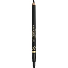 MSP Rose Smoky Effect Eye Pencil No: 01 Deep Black - Sünger Aplikatörlü Siyah Göz Kalemi