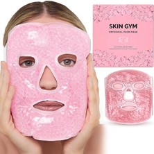 MSP Gym Cryo Chill Ice Boncuklu Yüz Maskesi Cilt Bakımı, Gelişmiş Soğuk Terapili Cilt Bakımı, Koyu Halkalar ve Şişlikler Için Soğuk Yüz Göz Maskeleri, Kadınlar Için Yüz Bakımı Spa Hediyeleri