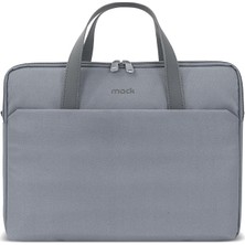 MSP MCE-1512 Nova Eco Çevre Dostu Laptop Çantası, 15.6 Inç Bilgisayar Çantası, Kadın ve Erkek Notebook Çantası, Ykk Fermuarlı Macbook Çantası, Iş ve Evrak Çantası, Gri