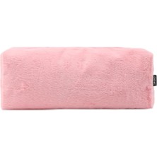 MSP Pembe SHK268 Xl Boy Peluş Kumaş Saç Şekillendirici Makyaj ve Seyahat Çantası
