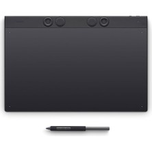 MSP Intuos Pro Large – PTK870K0B - Yenilikçi Grafik Tableti, Wacom Pro Pen 3 Dahil, Video Düzenleme, 3D Modelleme ve Animasyon Için Geniş Çalışma Alanı, Profesyoneller Için