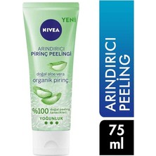MSP Arındırıcı Organik Pirinç Peelingi, 75 Ml, Doğal Aloe Vera