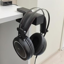 MSP Siyah Asılabilir Masa Kenarı Kulaklık Standı, Ergonomik ve Sağlam