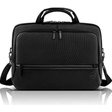 aklow akyoleticaret Ecoloop Premier Evrak Çantası; PE1520C, Siyah, 460-BCQL 15 Inç Uyumlu, Çevre Dostu Malzeme, Eva Dolgu Korumalı Laptop Bölmesi, Tsa Onaylı Tasarım, Deri Şeritli 1680D Balistik Polyester