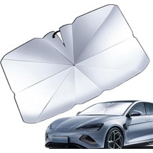 MSP Araba Güneşlik Örtüsü, Araç Ön Camı Güneşlik Şemsiyesi, Otomatik Ön Cam Koruyucu Katlanabilir Güneşlikler, Seyahat, Sürüş, Kamp, Yaz ve Gezi Için Esnek Şaftlı Otomotiv Ön Cam Gölgeliği