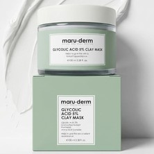 MSP Glikolik Asit%5 Gözenek Arındırıcı ve Cilt Tonu Eşitleyici Kil Maskesi – Vegan, Pürüzsüz ve Nemlendirici Arındırıcı Maske, 100 ml