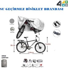 MSP Geçirmez Bisiklet Brandası 26-28-29-Jant Uyumlu Branda,örtü