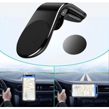 MSP ® Havalandırma Izgarasına Takılabilen Mandallı Mıknatıslı Oto Araç Içi Manyetik Telefon Tutucu