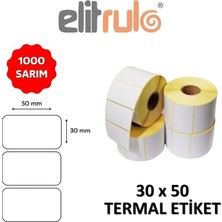 MSP Etiketi 30X50 Termal - 1000 Adet