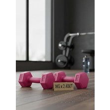MSP kg x 2 Plastik Dambıl Seti – Ev Fitness Ağırlık Seti | Aerobik, Pilates ve Tüm Ev Egzersizleri Için Dambıl Çifti