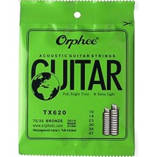 MSP TX620 Akustik Gitar Teli 10-47 Takım Tel