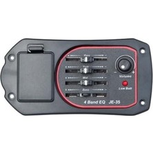 MSP Je-35 4 Band Eq Preamp Manyetik