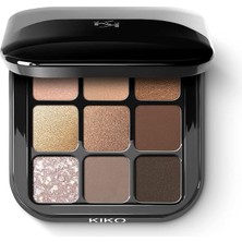MSP Milano Göz Farı Paleti - New Glamour Multi Finish Eyeshadow Palette 01 Earth Tones