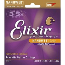 MSP 16027 Nanoweb Phosphor Bronze Akustik Gitar Teli (11-52)