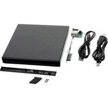 MSP 5115 USB Sata 12.7mm DVD Rw Writer SSD External Harici Caddy Kutu