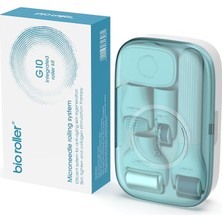 MSP In 1 Dermaroller Kiti Yüz Masajı Yeşim Buz Rulo Microneedling Derma Haddeleme Sistemi Yüz Temizleme Fırçası Seyahat Çantası ile