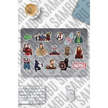MSP Temalı Sticker Etiket Seti 1 - Laptop Notebook Telefon