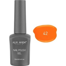 MSP Avıen Uv Kalıcı Turuncu Jel Oje 42 - Gel Polish- 12 ml