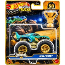 MSP Monster Trucks Bıg Foot Trophy Şampiyonları Tekli Araba - Mega-Wrex JDW01