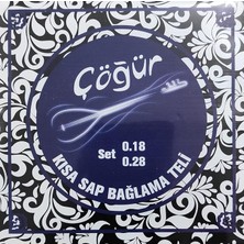MSP CGR18 Kısa Sap Saz Teli 0.18 Takım Bağlama Teli