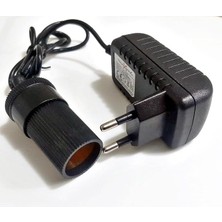 MSP Pompa Adaptörü Çakmak Adaptörü Araç Çakmaklık Çevirici Ev Tipi 24W/2A/12V