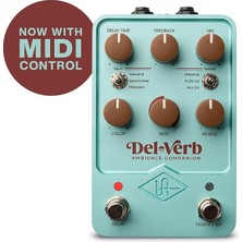 MSP Audio Del-Verb Ambience Companion Gitar Pedal